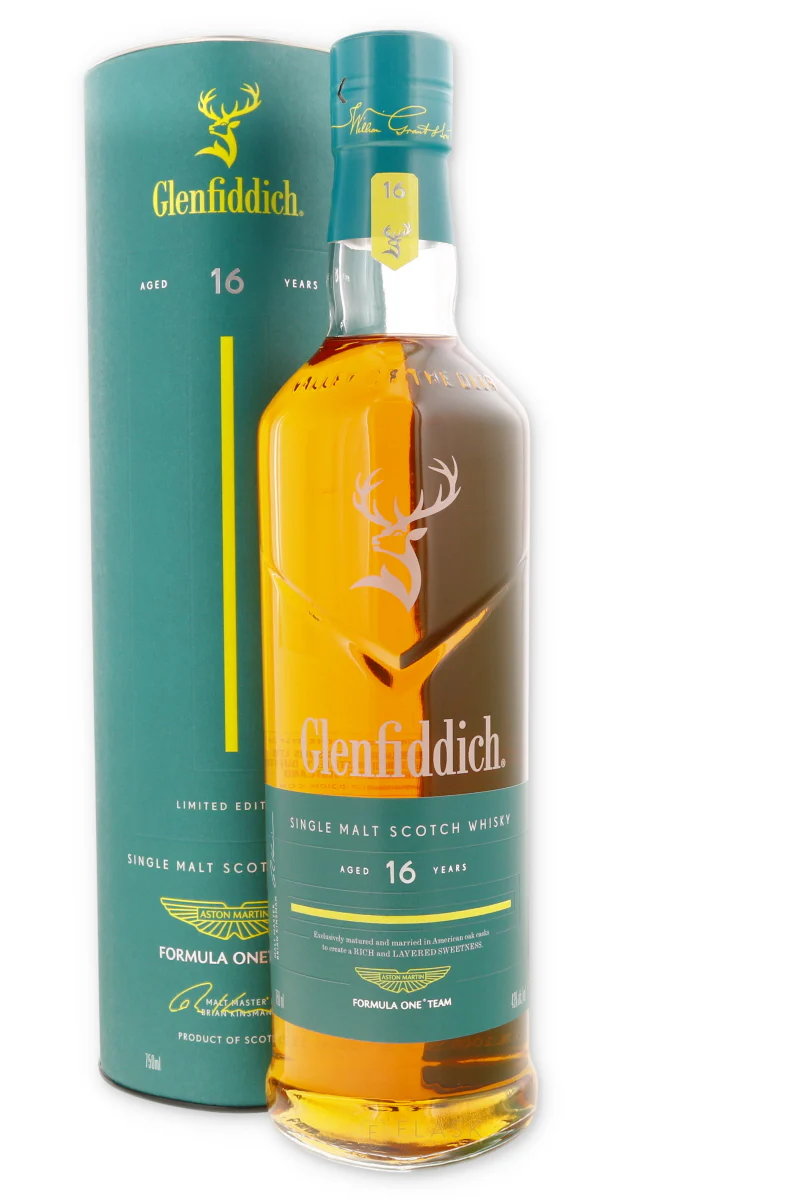 Glenfiddich Aston Martin Formula One 16 Year Old Single Malt Scotch Whisky