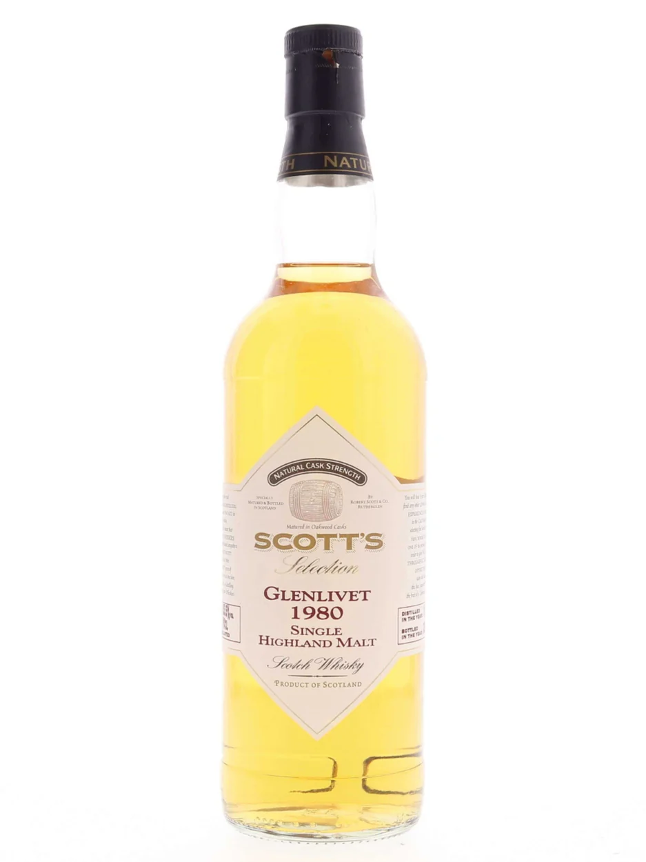 Glenlivet 1980 Scotts Selection 31 Year Old