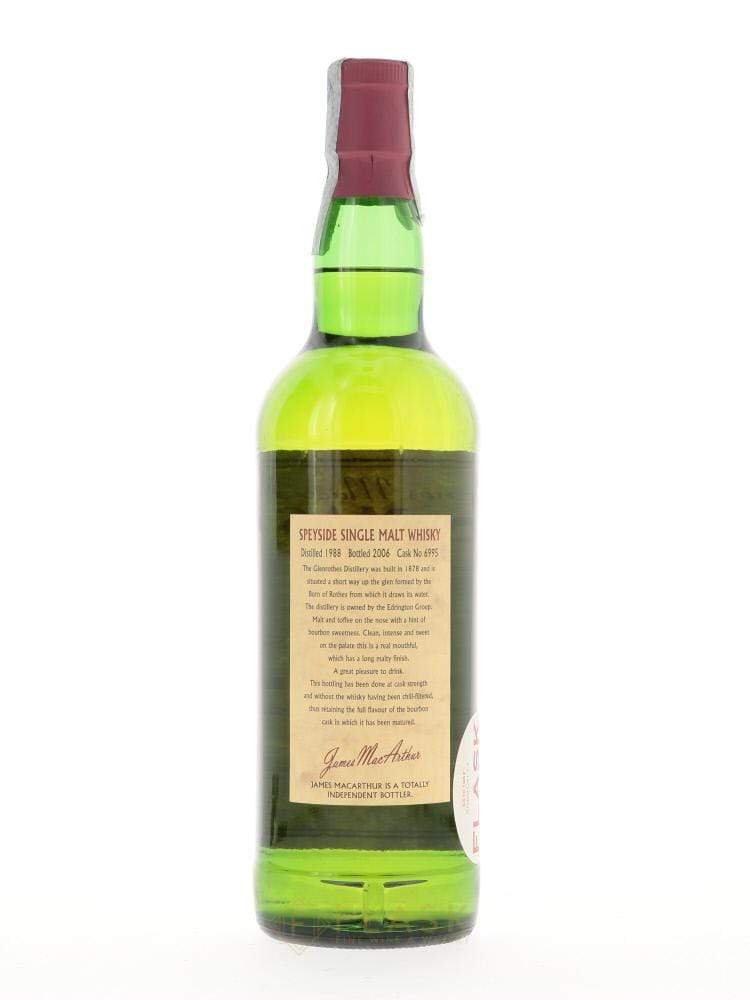 Glenrothes 1988 18 Year Old James MacArthurs Old Masters Cask #6995 Single Malt - Image 2