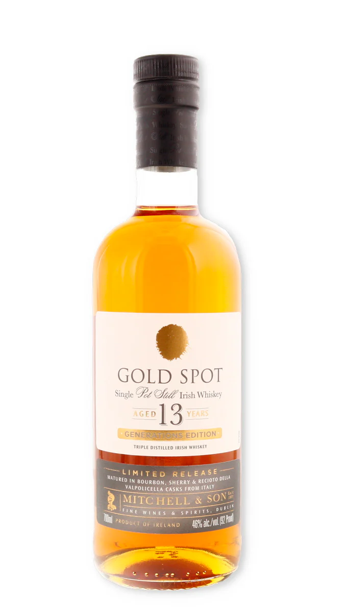Gold Spot Generations Edition 13 Year Old Single Pot Still Irish Whiskey