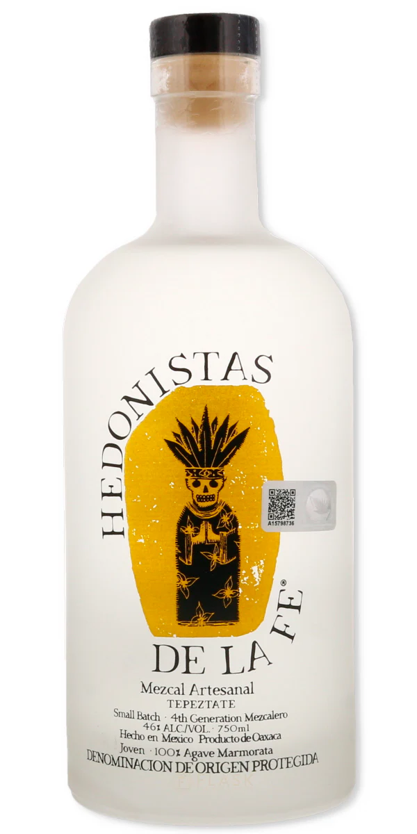 Hedonistas De La Fe Tepeztate Mezcal Artisinal 92 proof