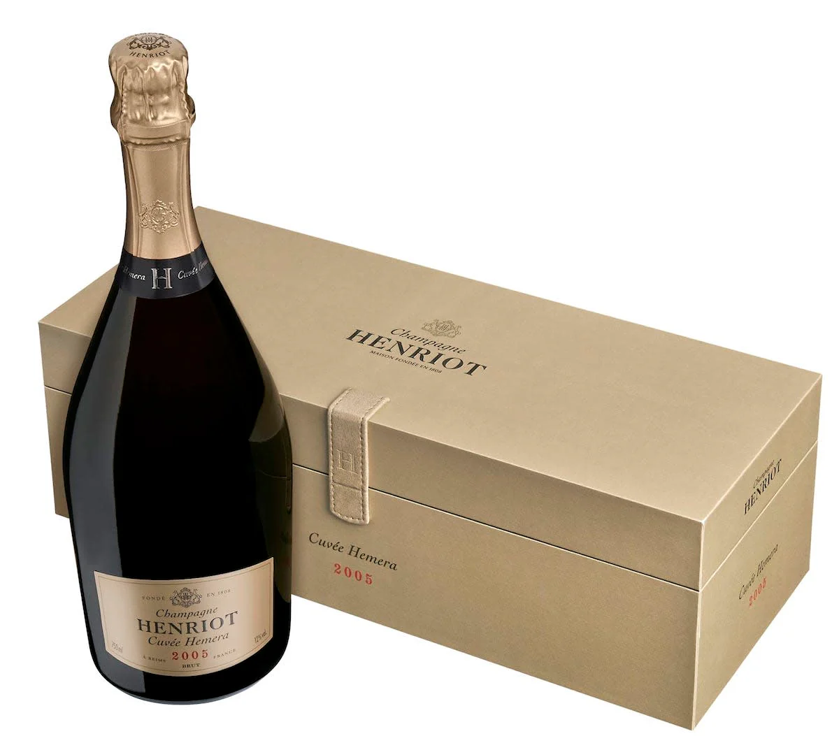 Henriot Champagne Cuvee Hemera Gift Box 2006 - Image 2