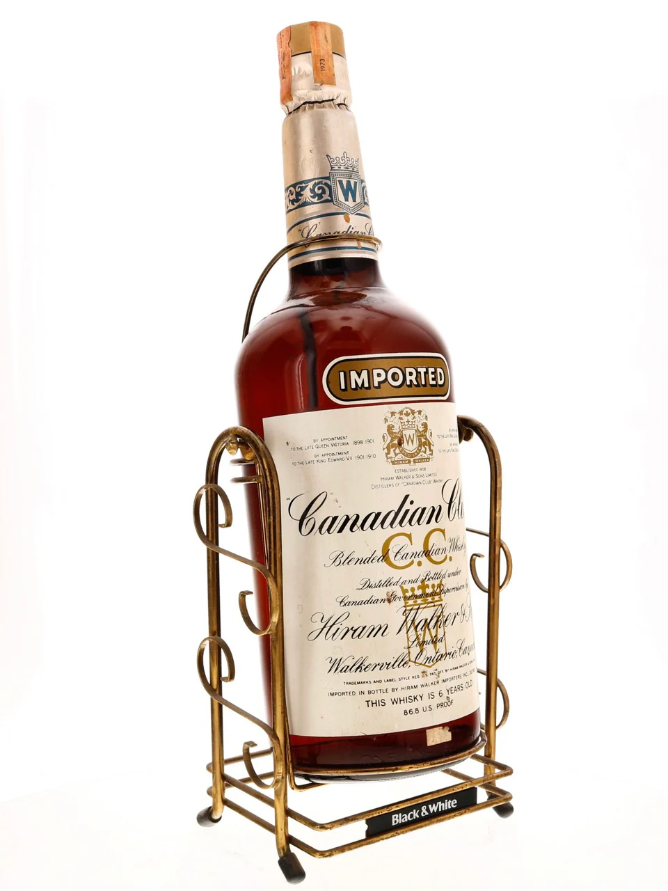 Herman Walker Canadian Club 1973 3 Liter w/ Swing Cradle