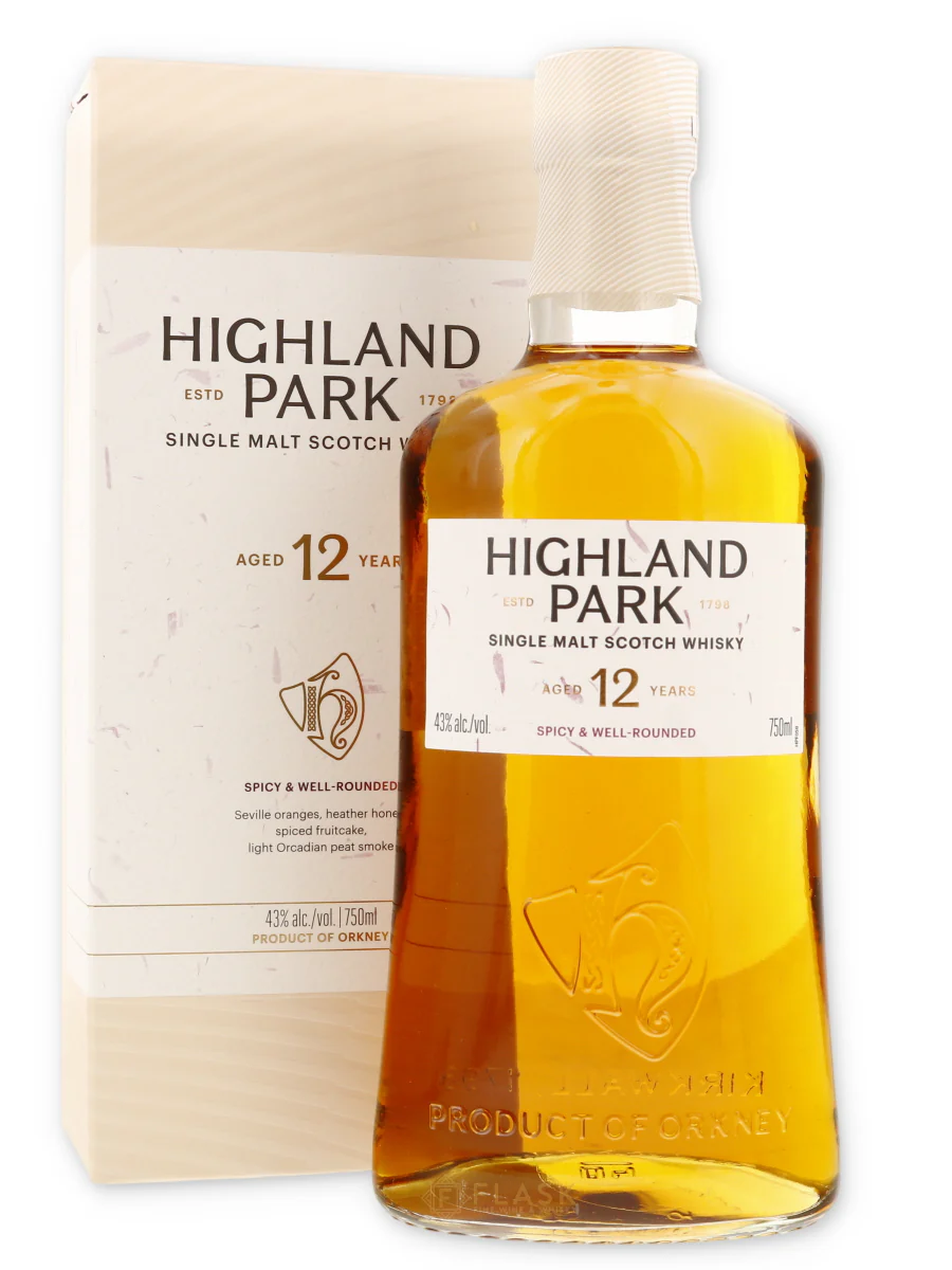 Highland Park 12 Year Old Single Malt Scotch Whisky