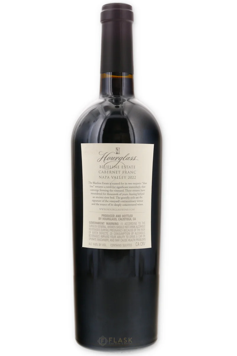 Hourglass Blueline Vineyard Cabernet Franc Napa Valley 2021 - Image 2