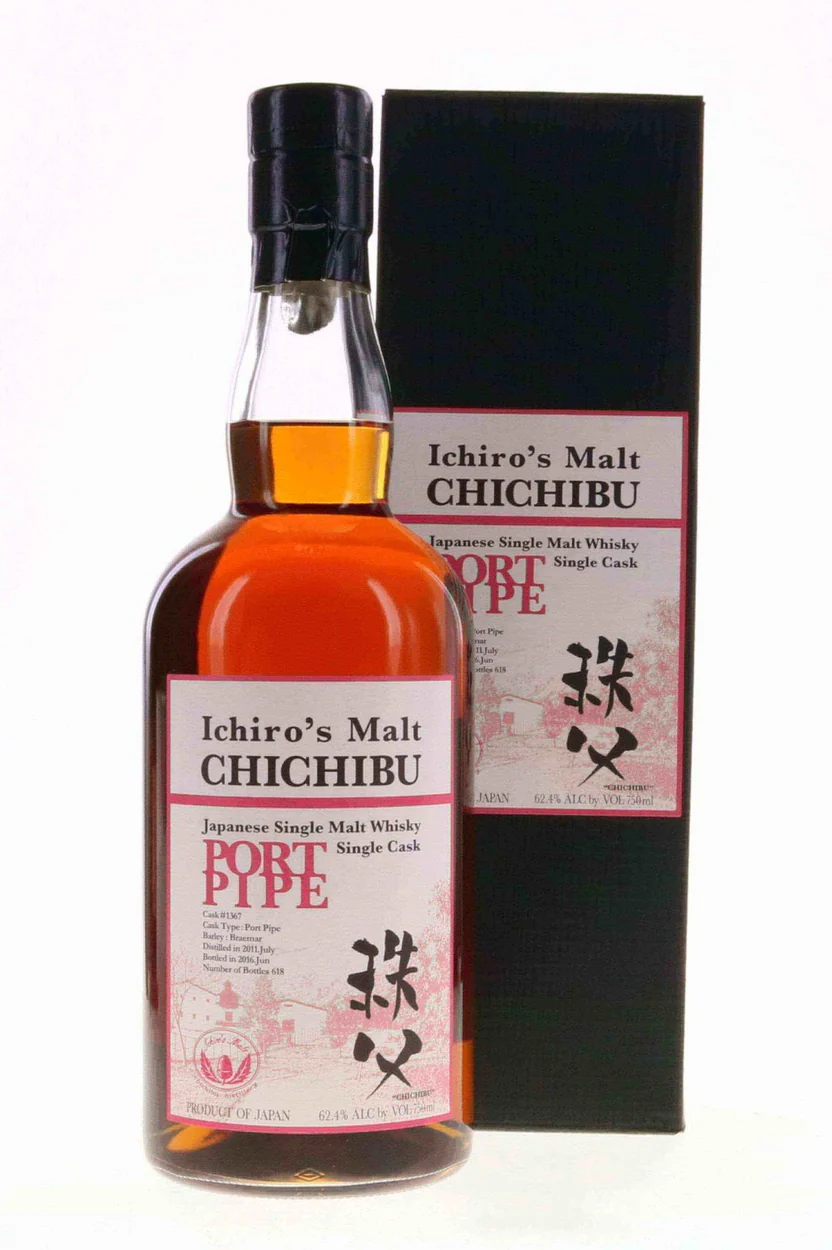Ichiro's Malt 2011 Chichibu Port Pipe Single Cask #1367 2016 750ml