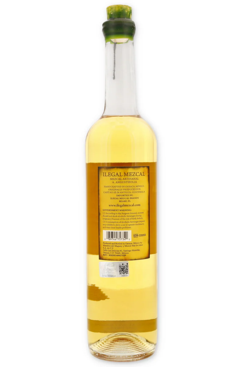 Ilegal Mezcal Anejo Espadin 750ml - Image 2