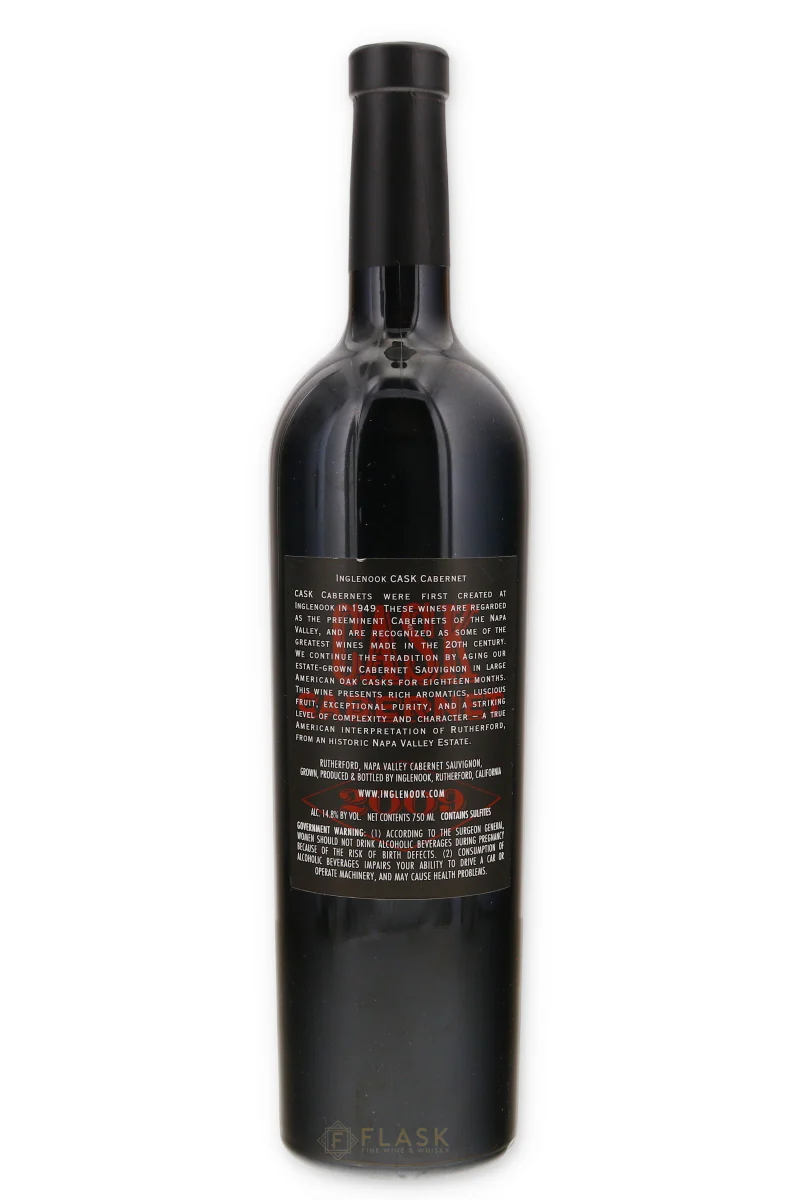 Inglenook Rubicon Cask Cabernet Sauvignon Rutherford 2009 - Image 2
