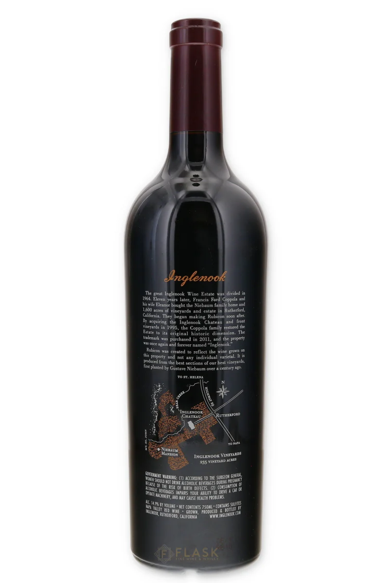 Inglenook Rubicon Rutherford Cabernet Sauvignon Napa Valley 2010 - Image 2