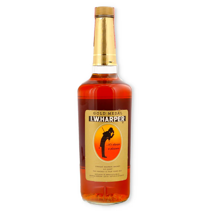 IW Harper Gold Medal Straight Bourbon Vintage 1970s - Image 2