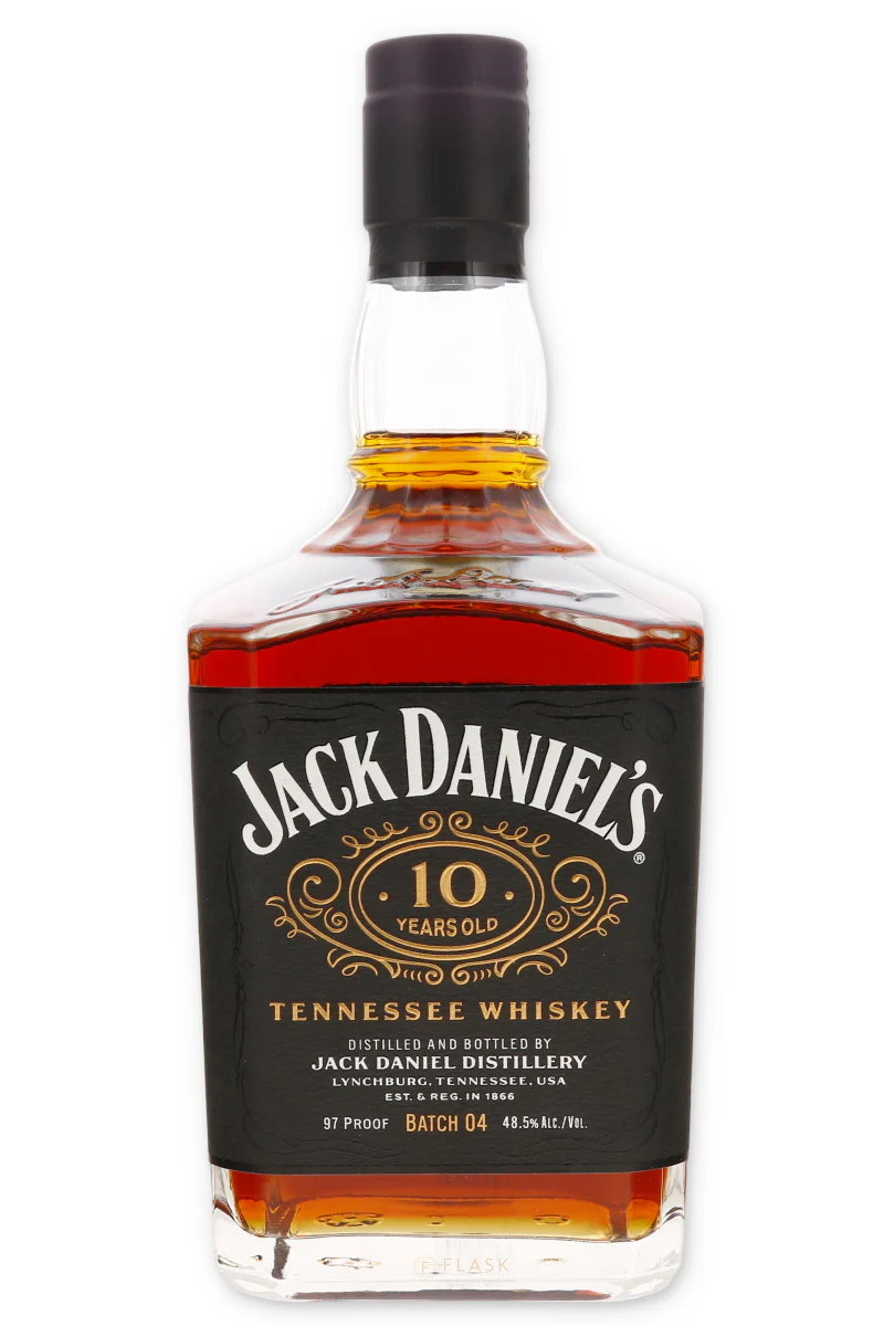 Jack Daniels 10 Year Old Tennessee Whiskey Batch 4