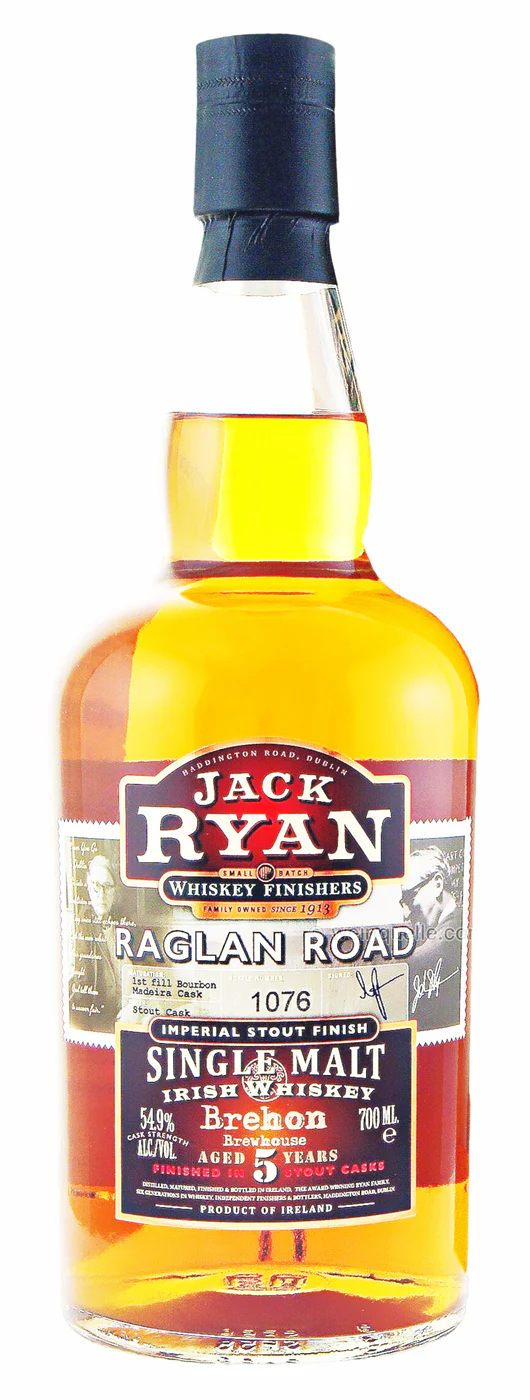 Jack Ryan 5yr Raglan Road Irish Single Malt 750ml