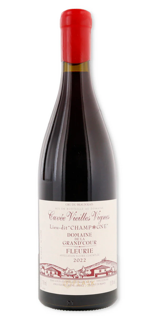 Jean Louis Dutraive Domaine de la Grand Cour Fleurie Cuvee Vieilles Vignes Lieu dit Champagne 2022