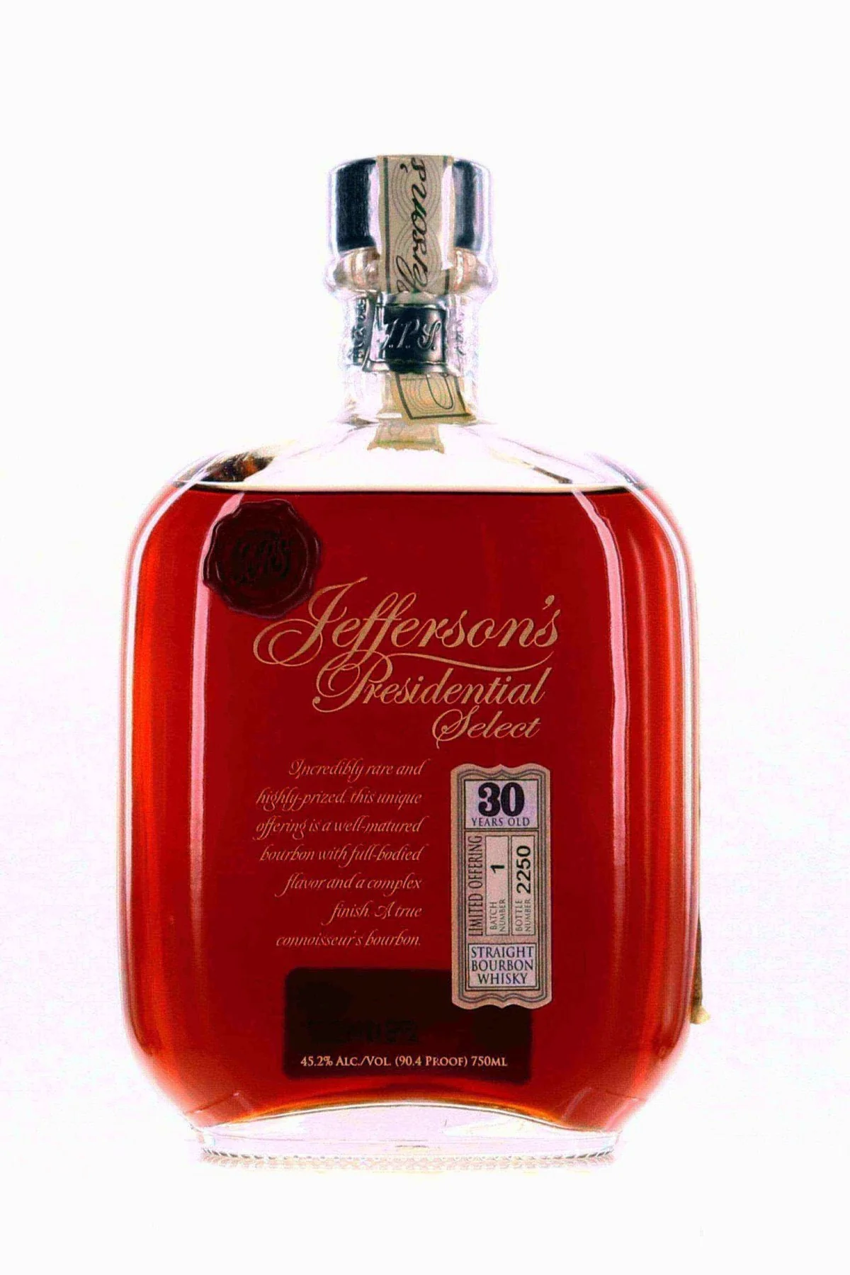 Jeffersons Presidential Select 30 Year Old Bourbon Batch 1 - Image 2