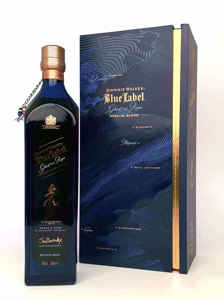 Johnnie Walker Blue Label Ghost and Rare Brora Edition 750ml