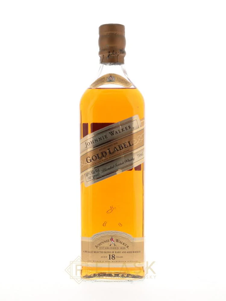 Johnnie Walker Gold Label 18 Year Old 1 Litre 1990s - Image 3