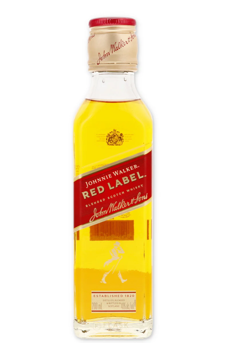 Johnnie Walker Red Label Blended Scotch 200ml