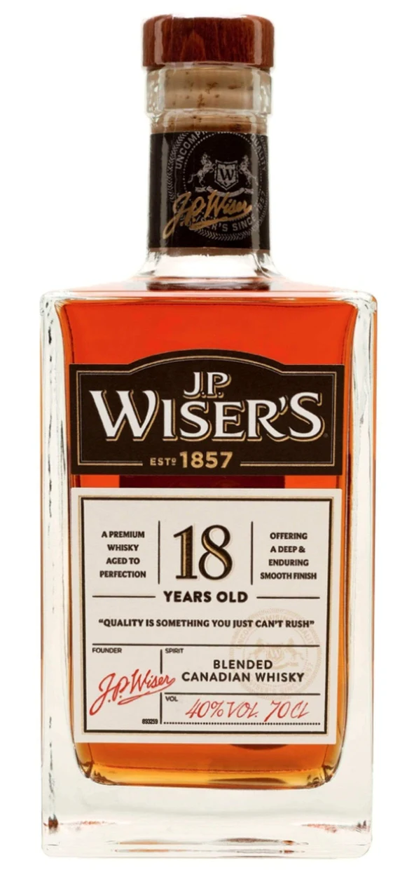 JP Wisers 18 Year Old Canadian Whisky