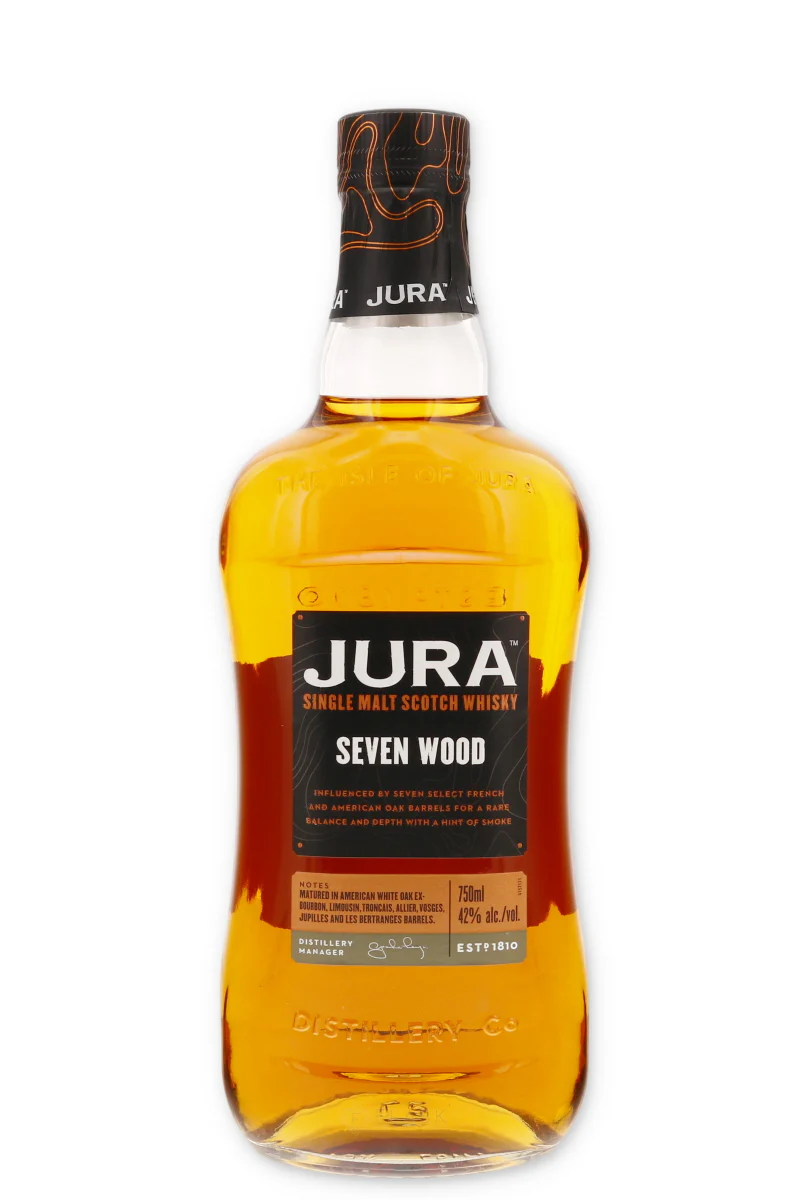 Jura Seven Wood Single Malt Scotch 750ml - Image 2