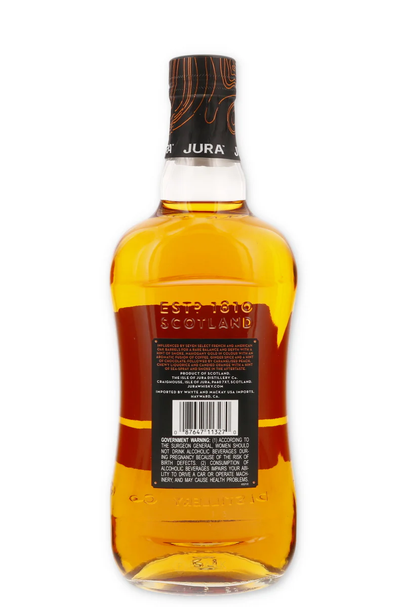 Jura Seven Wood Single Malt Scotch 750ml - Image 3