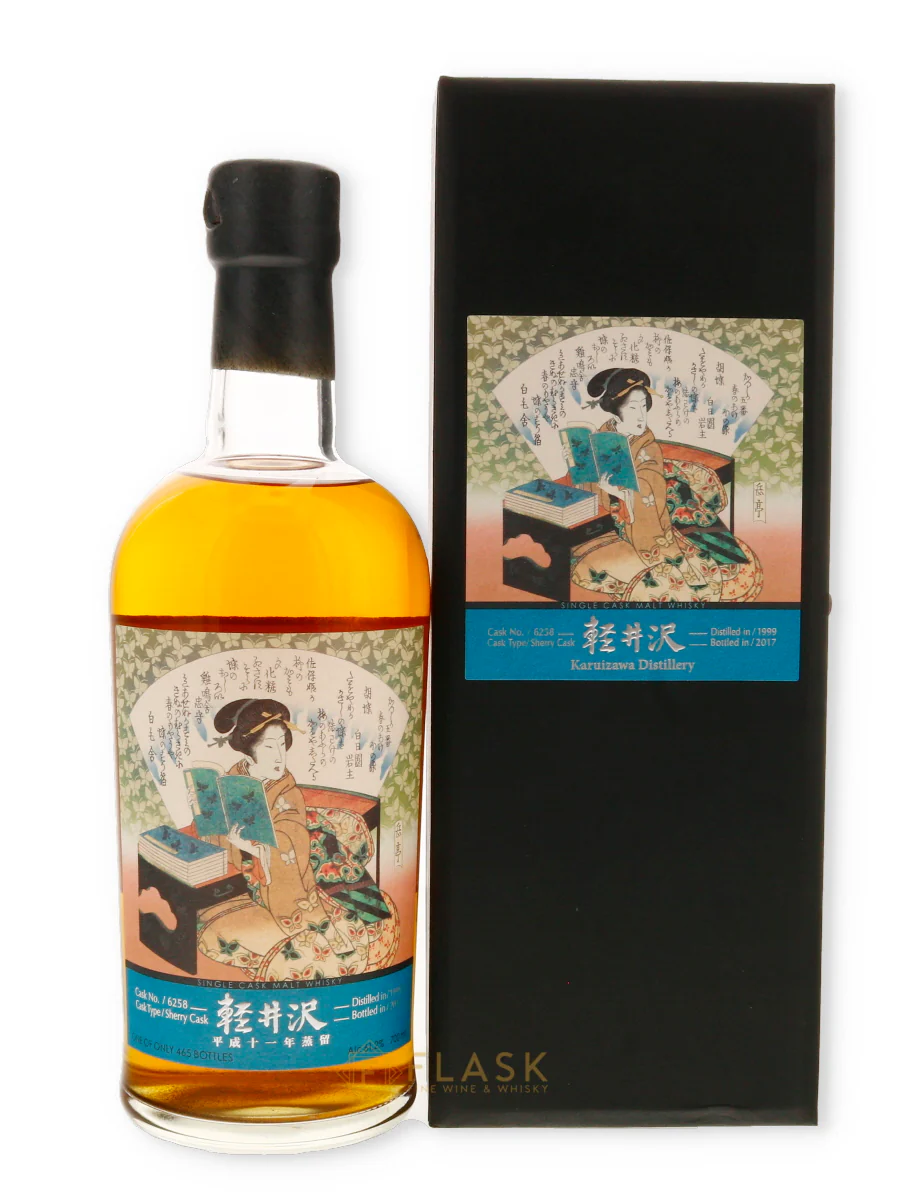 Karuizawa 1999 Single Cask #6258 Katsushika Geisha Label Japanese Whisky 61.2%