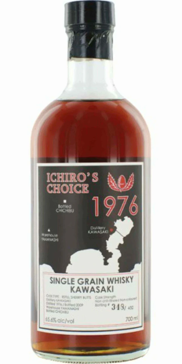 Kawasaki 1976 Ichiros Choice Single Grain Japanese Whisky