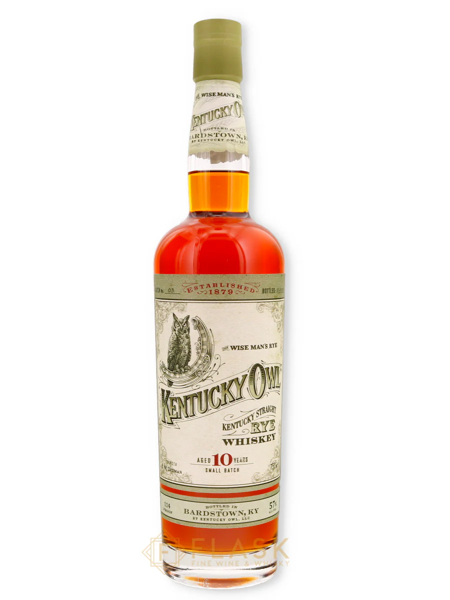 Kentucky Owl Straight Rye Whiskey Batch 3