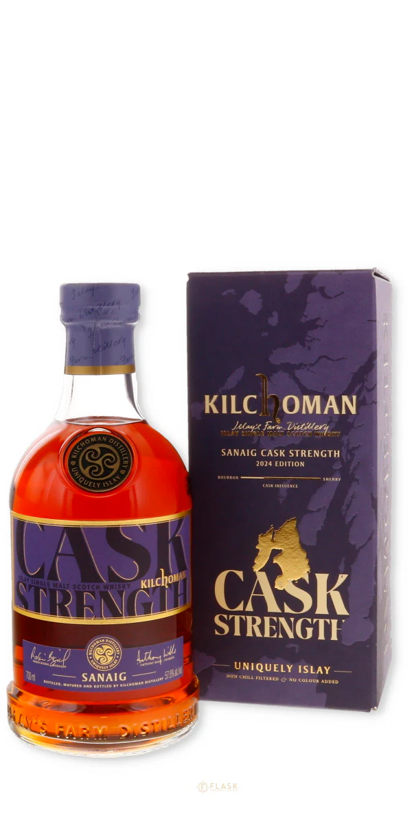 Kilchoman Sanaig Cask Strength 2024 Edition 115.6 proof