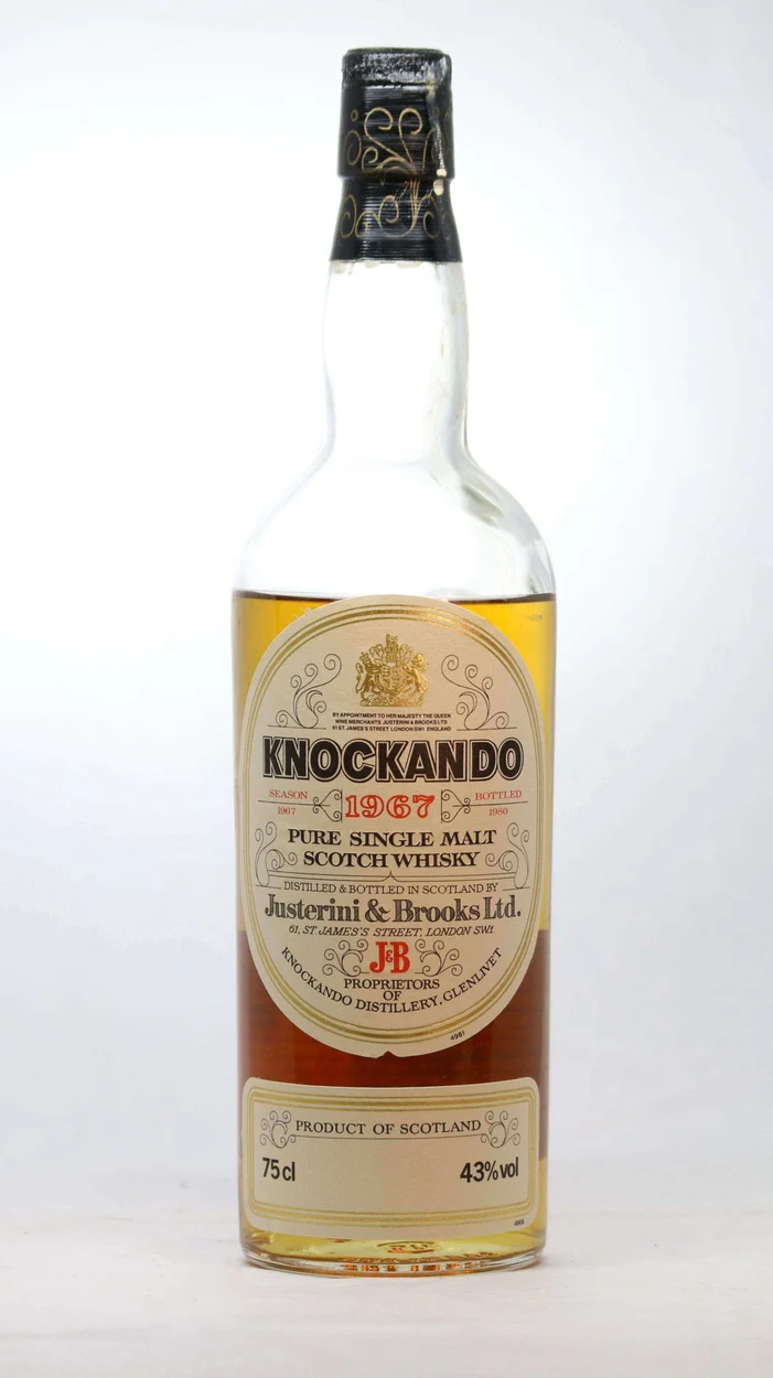 Knockando 1967 Pure Single Malt Scotch Whisky (low fill) - Image 2