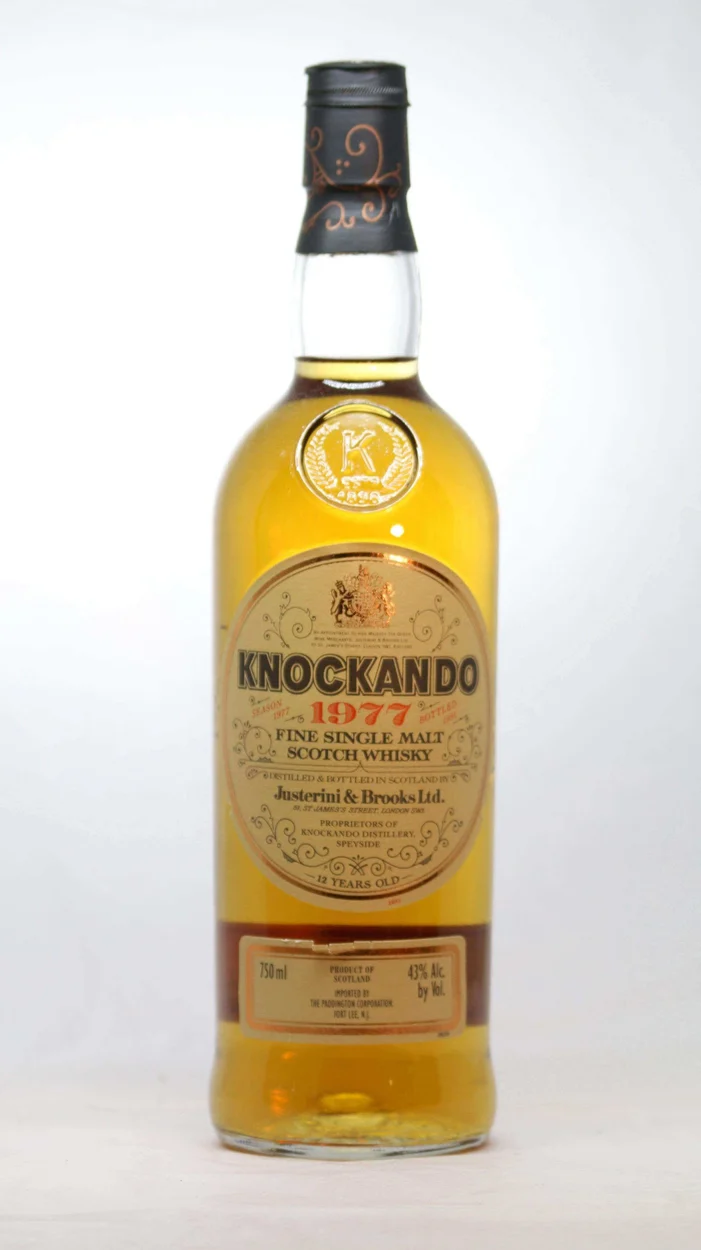 Knockando 1977 J&B Justerini Single Malt Scotch Whisky - Image 2