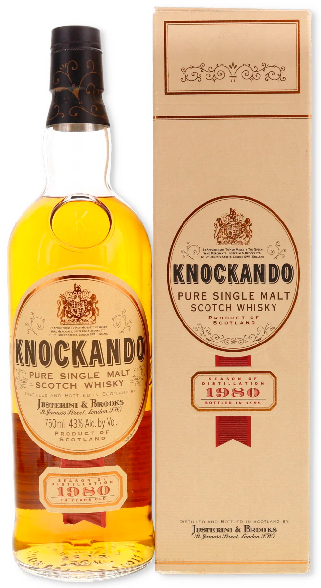 Knockando 1980 Single Malt Bottled 1995