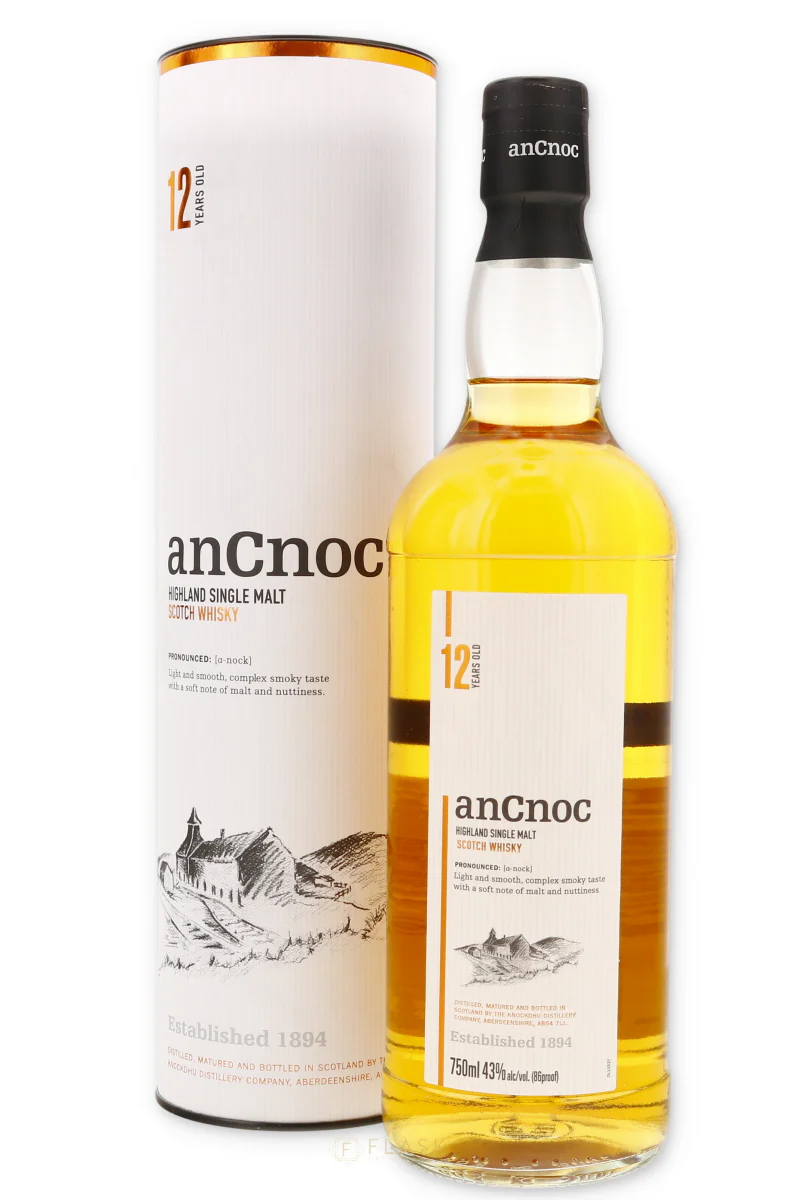 Knockdhu anCnoc 12 Year Old Single Malt Scotch Whisky