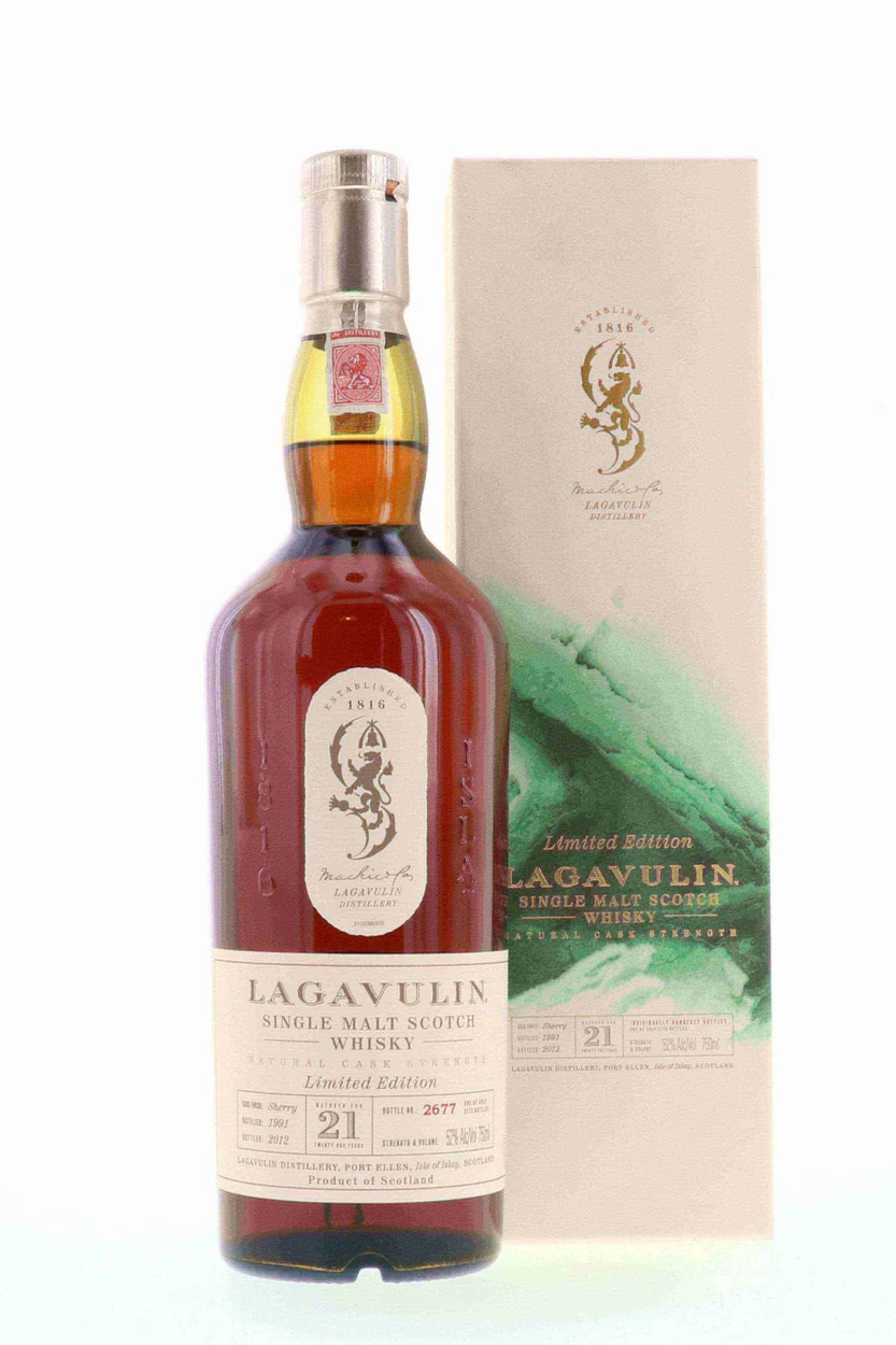 Lagavulin 1991 Cask Strength 21 Year Old Single Malt