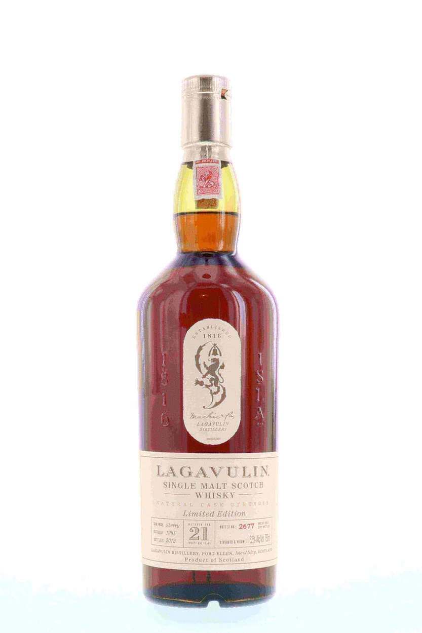 Lagavulin 1991 Cask Strength 21 Year Old Single Malt - Image 2