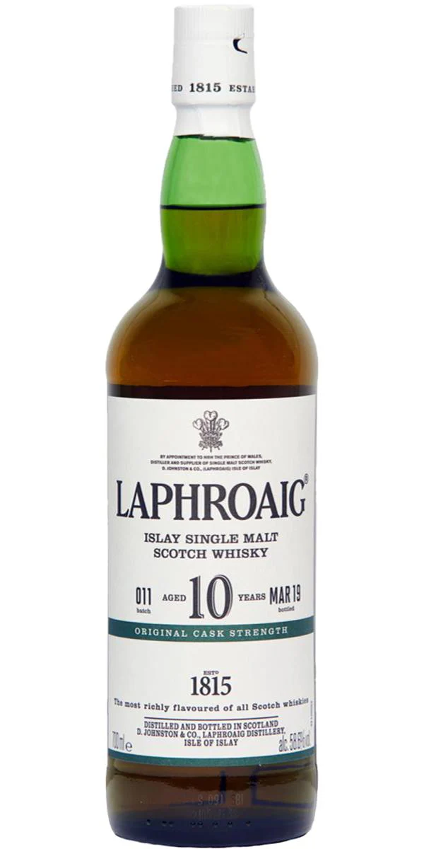 Laphroaig 10 Year Old Cask Strength Batch 14 117.2
