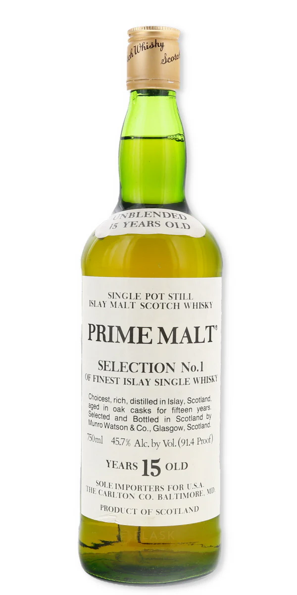 Laphroaig 15 Year Old Unblended Prime Malt Selection No.1 / Carlton Import