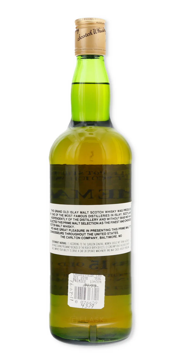 Laphroaig 15 Year Old Unblended Prime Malt Selection No.1 / Carlton Import - Image 2