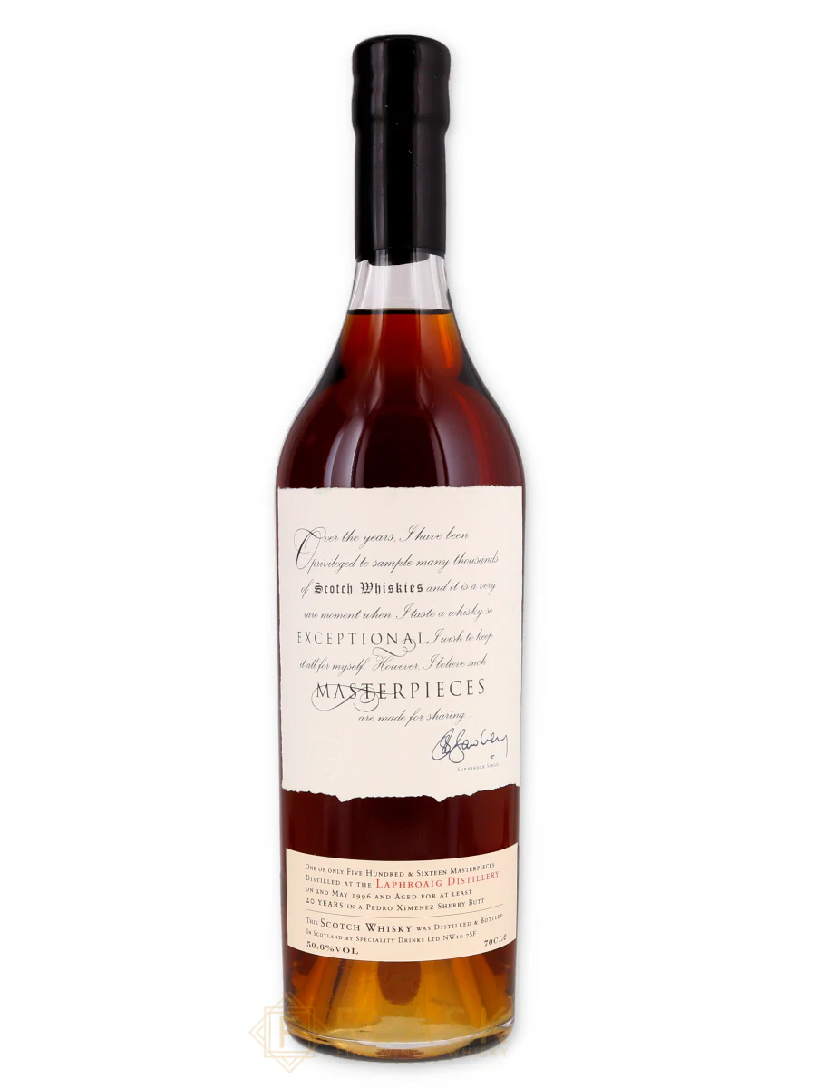 Laphroaig 1996 Masterpieces 20 Year Old PX Sherry Butt Islay Single Malt For TWE 50.6%