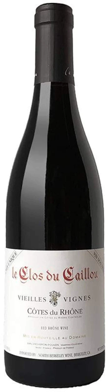 Le Clos du Caillou Cotes du Rhone Cuvee Unique Vieilles Vignes 2018