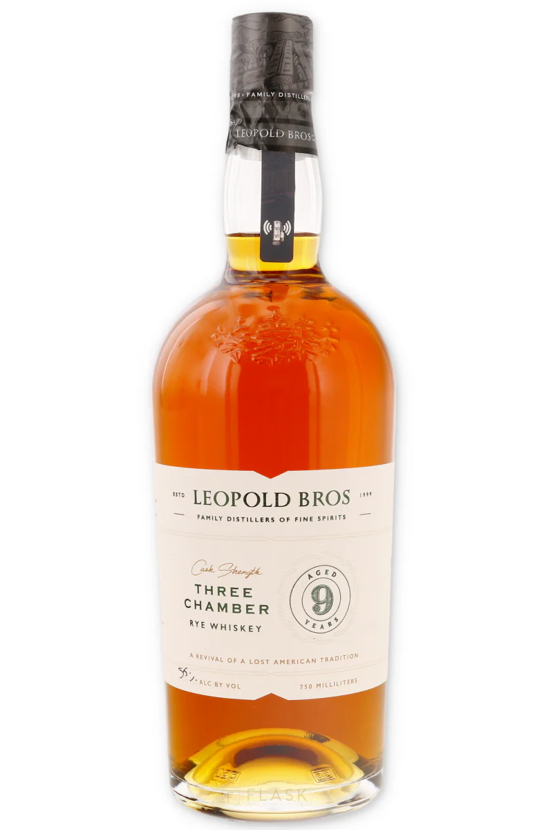 Leopold Bros Three Chamber Rye Whiskey Aged 9 Years 110 proof