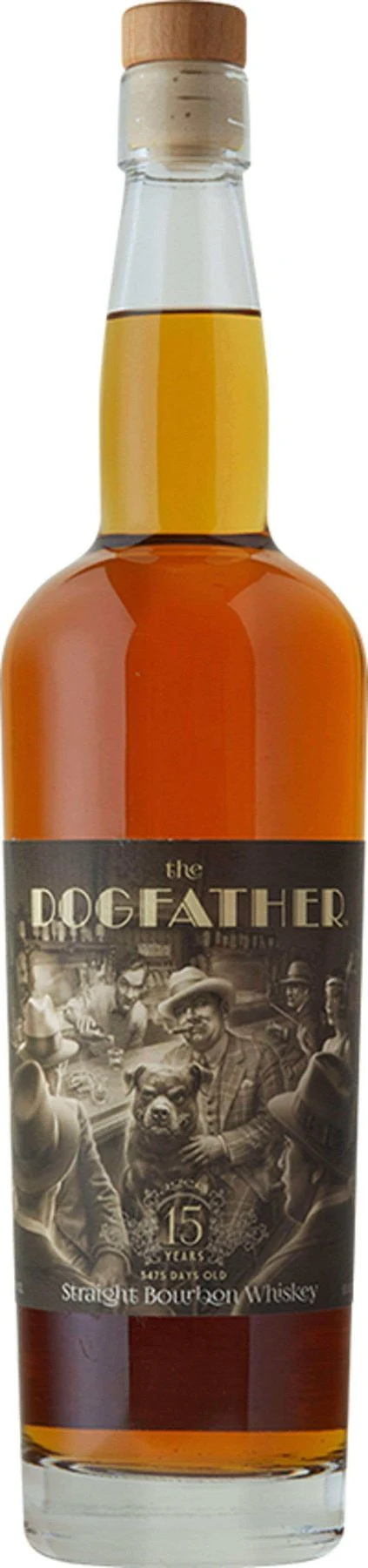 Lone Whisker The Dogfather 15 Year Bourbon Third Release