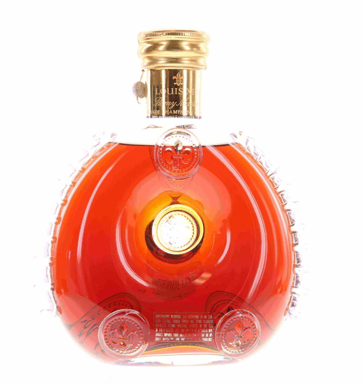 Louis XIII Cognac Baccarat Red & Gold Box 1980s - Image 3