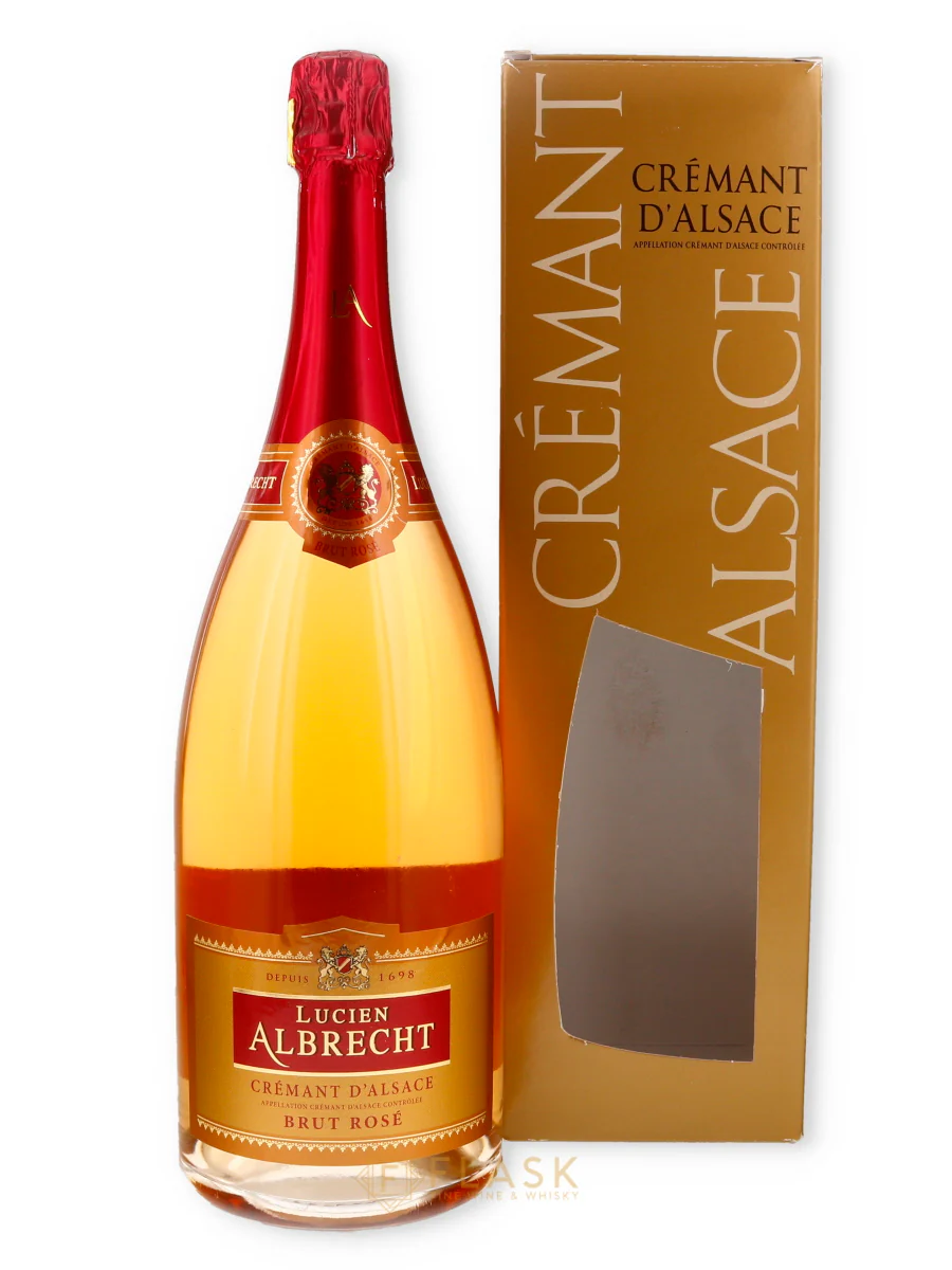 Lucien Albrecht Cremant d'Alsace Brut Rose Magnum 1.5 Liter