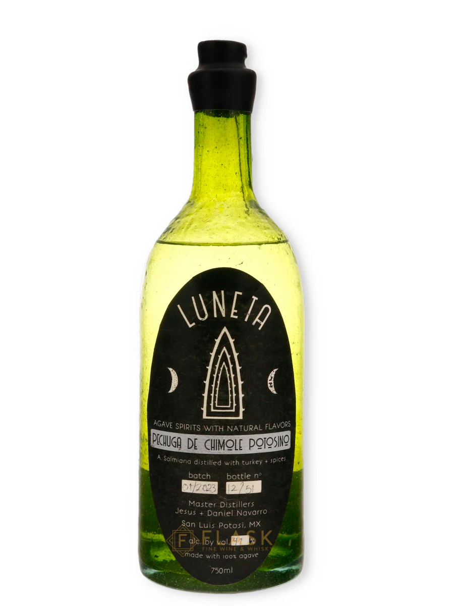 Luneta Small Batch Agave Spirits Pechuga de Chimole Potosino 750ml 94 proof