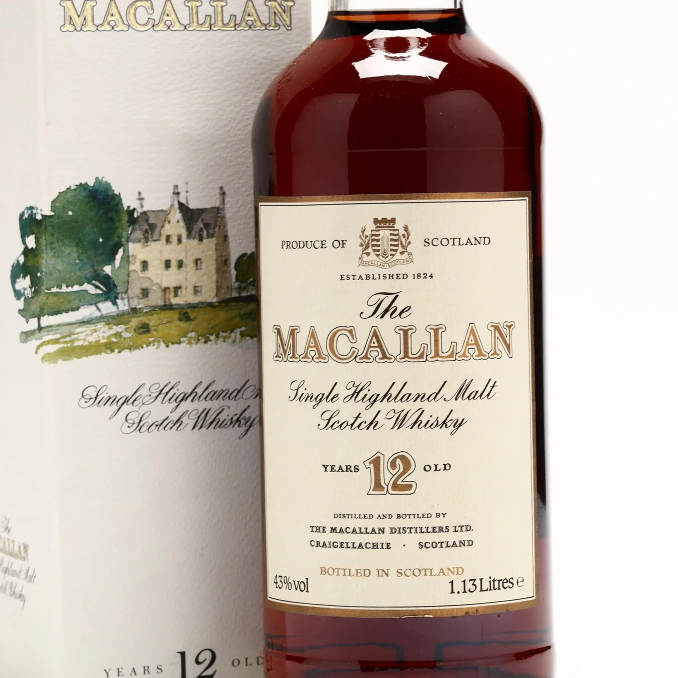 Macallan 12 Year Old 1980s 1.13 Liter - Image 4