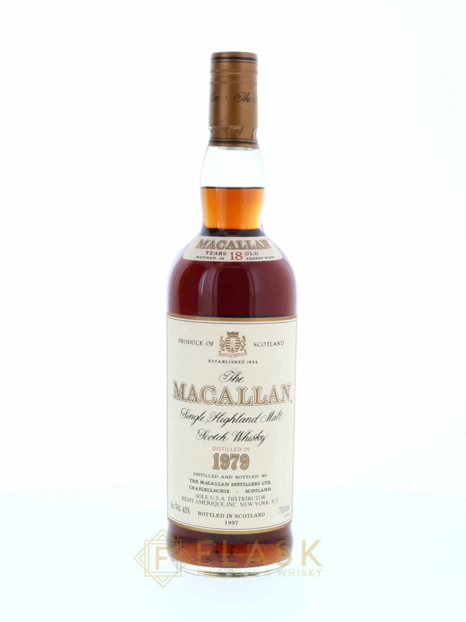 Macallan 18 Year Old 1979 Original Box High Fill 750ml - Image 2