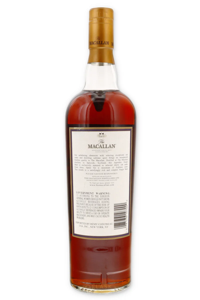 Macallan 18 Year Old Single Malt 1988 [No Box] - Image 2