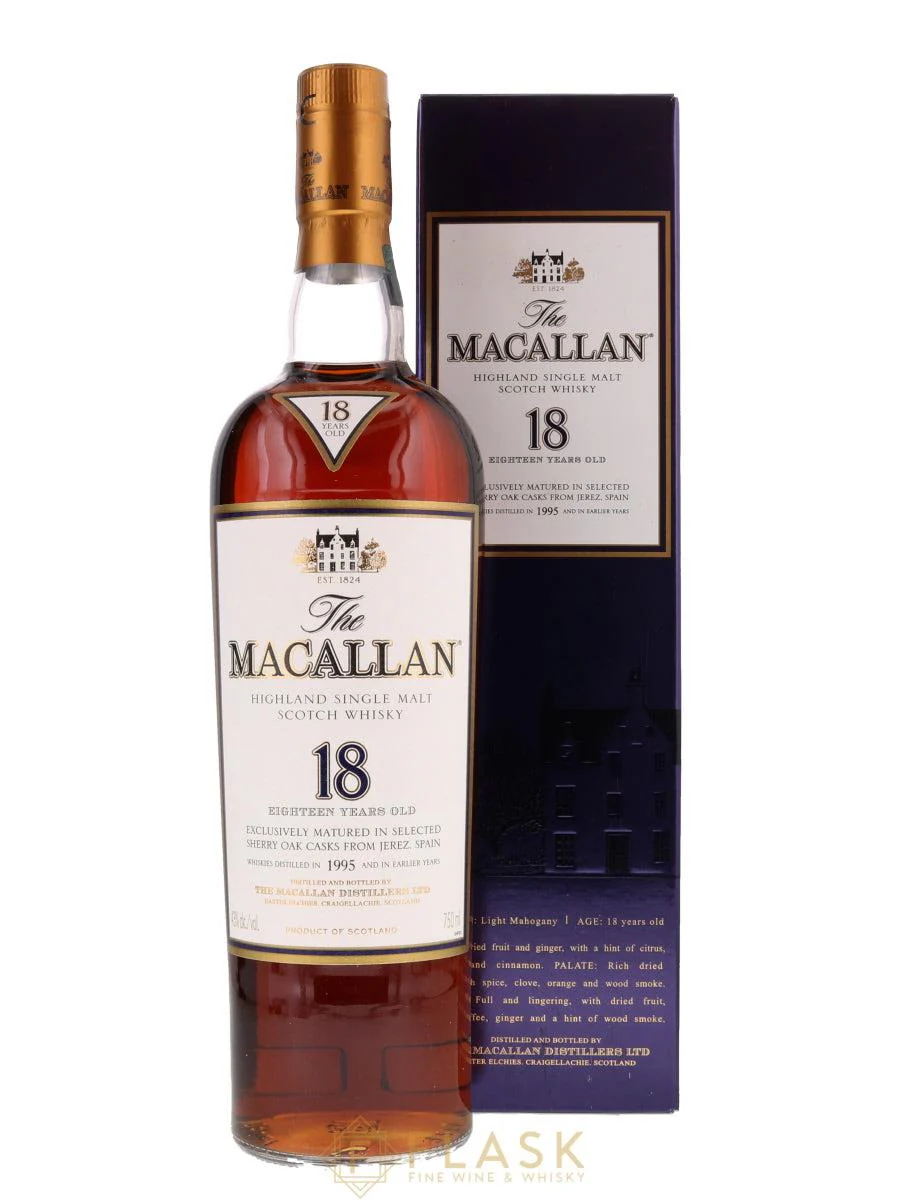 Macallan 18 Year Old Single Malt 1995