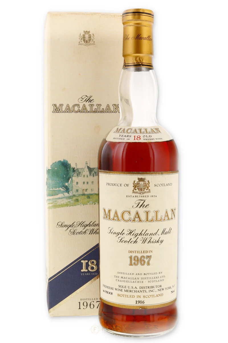 Macallan 18 Year Sherry Oak 1967 750ml