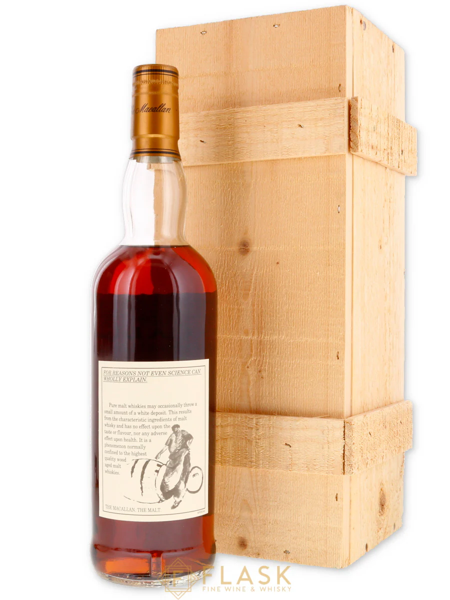 Macallan 25 Year Old Anniversary Malt Early 2000s Wood Box 70cl - Image 2
